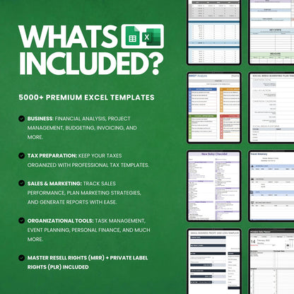 5000+ Excel Bundle Templates | Google Sheets