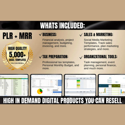 5000+ Ultimate Excel Spreadsheet Templates