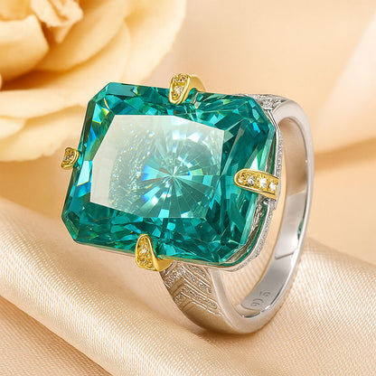 925 Sterling Silver Gemstone Ring