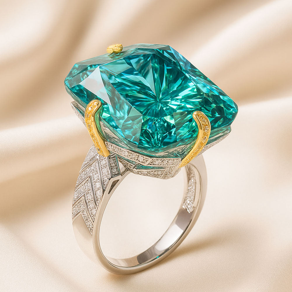 925 Sterling Silver Gemstone Ring