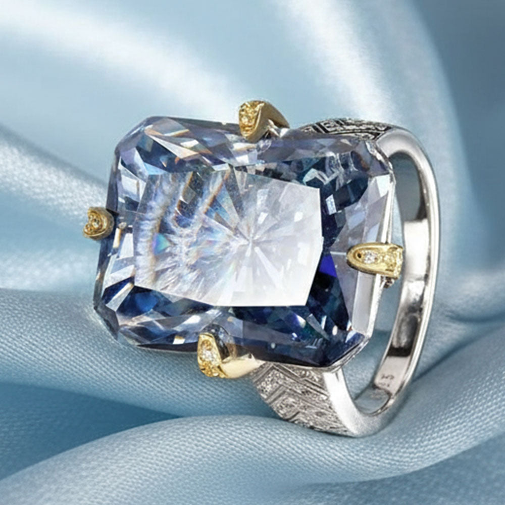 925 Sterling Silver Gemstone Ring