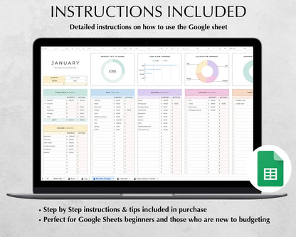 Ultimate Monthly Budget Spreadsheet